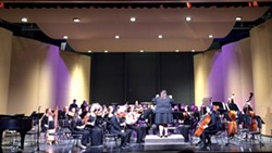 BY JOHANNA MAURO, AHS FINE ARTS INSTRUCTOR - ArMack Orchestra, directed by Cassie Moulton, on the AHS Fine Arts Center main stage.