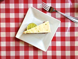 PHOTO BY JENNIFER FUMIKO CAHILL - Key lime pie fit for Papa Hemingway.