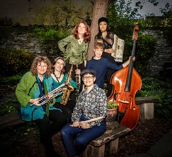 PHOTO BY ALBIE MITCHELL, COURTESY OF THE ARTISTS - Isle of Klezbos plays Temple Beth El on Monday, July 8 at 7 p.m.