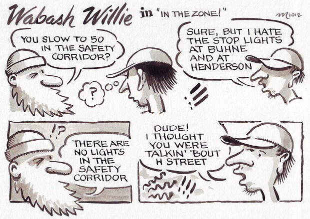 Wabash Willie in "In The Zone!"